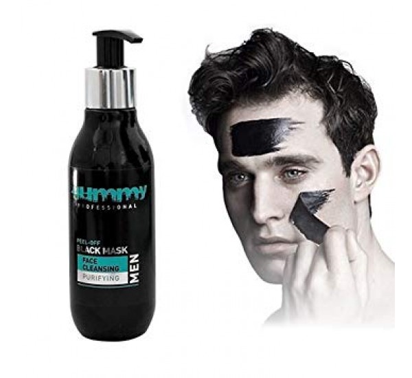 Gummy Professional Peel of Black Face Mask for men Професионална черна маска за лице 140ml 